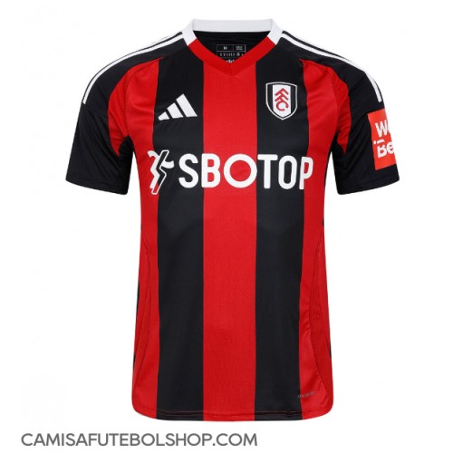 Camisa de time de futebol Fulham Replicas 2º Equipamento 2024-25 Manga Curta